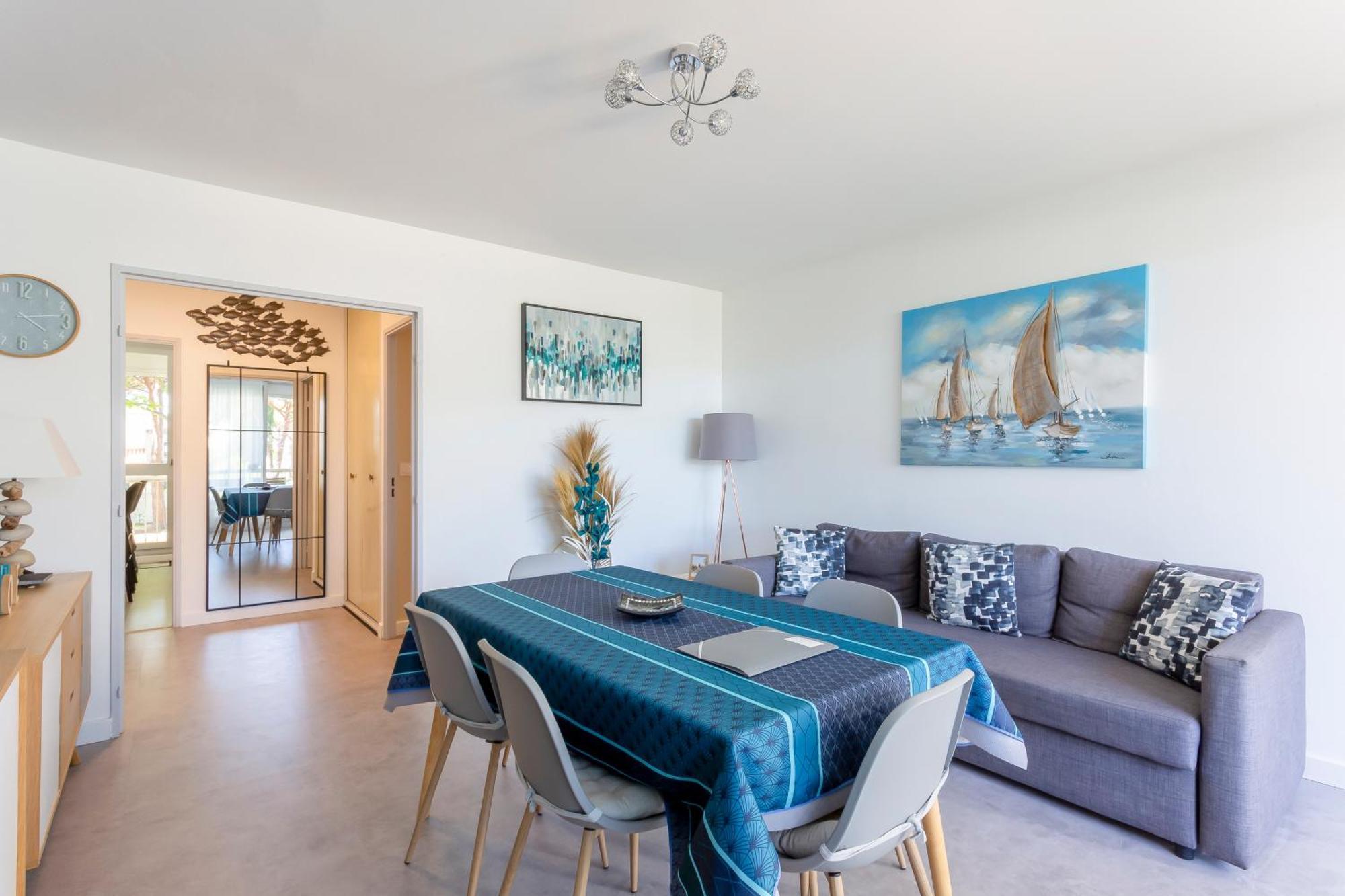 Chez Marylene - Spacieux Appartement Proche Des Plages & Commerces La Grande Motte Ngoại thất bức ảnh